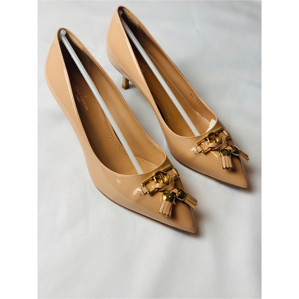 Louis Vuitton insider pump heels Blush pink 1A867C Size US 7/EURO 37 - Picture 11 of 16